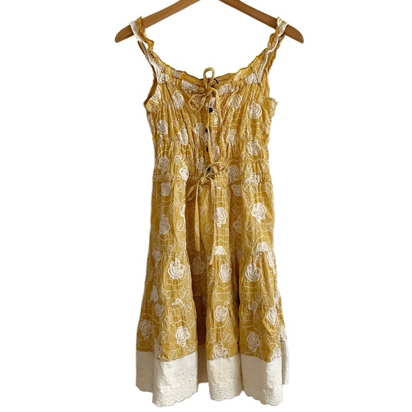 Vintage Dresses & Skirts - Peasant Summer Dress